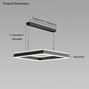WOMO Tiered Black Square Chandelier-WM2016 thumbnail