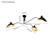 WOMO Arms Semi-Flush Mount Light-WM2057 thumbnail