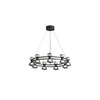 WOMO Modern Pillar Candle Round Chandelier-WM2224 thumbnail