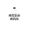 WOMO Modern Pillar Candle Round Chandelier-WM2224 thumbnail