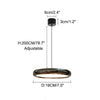 WOMO 3 Light Disc Pendant Light-WM2015 thumbnail