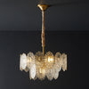 WOMO Tiered Textured Glass Chandelier-WM2208 thumbnail