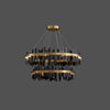 WOMO Iceberg Round Black Gold Chandelier-WM2183 thumbnail