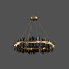 WOMO Iceberg Round Black Gold Chandelier-WM2183 thumbnail