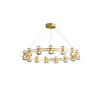 WOMO Modern Pillar Candle Round Chandelier-WM2224 thumbnail