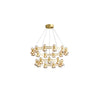 WOMO Modern Pillar Candle Round Chandelier-WM2224 thumbnail