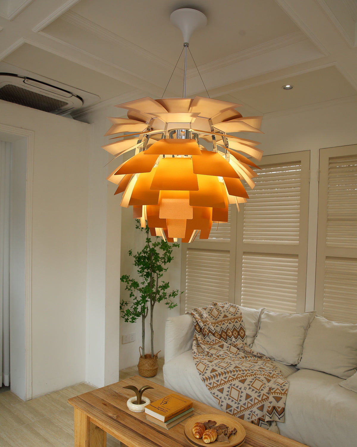 WOMO Nordic Pinecone Chandelier-WM2094