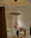 WOMO Circular Led Wood Chandelier-WM2492 thumbnail