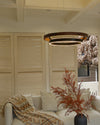 WOMO Circular Led Wood Chandelier-WM2492 thumbnail