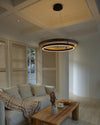 WOMO Circular Led Wood Chandelier-WM2492 thumbnail