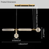 WOMO Cypher Vertical/Horizontal Glass Pendant light-WM2153 thumbnail