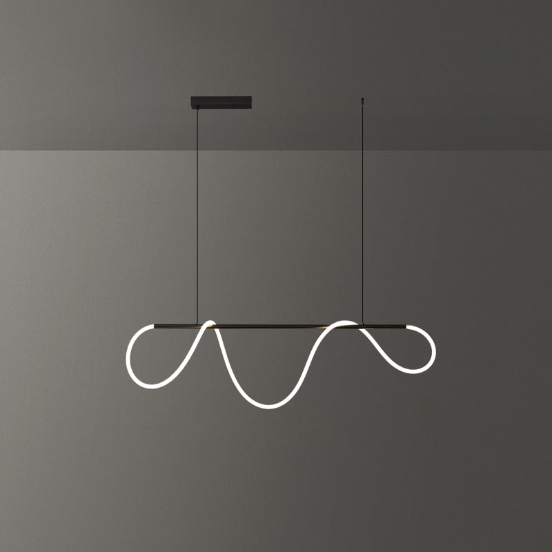 WOMO Brass Linear Led Chandelier-WM2059a