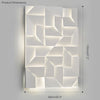 WOMO Rectangular Sculptural Art Wall Sconce-WM6020 thumbnail