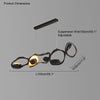 WOMO Masculine Sculptural Chandelier-WM2148 thumbnail