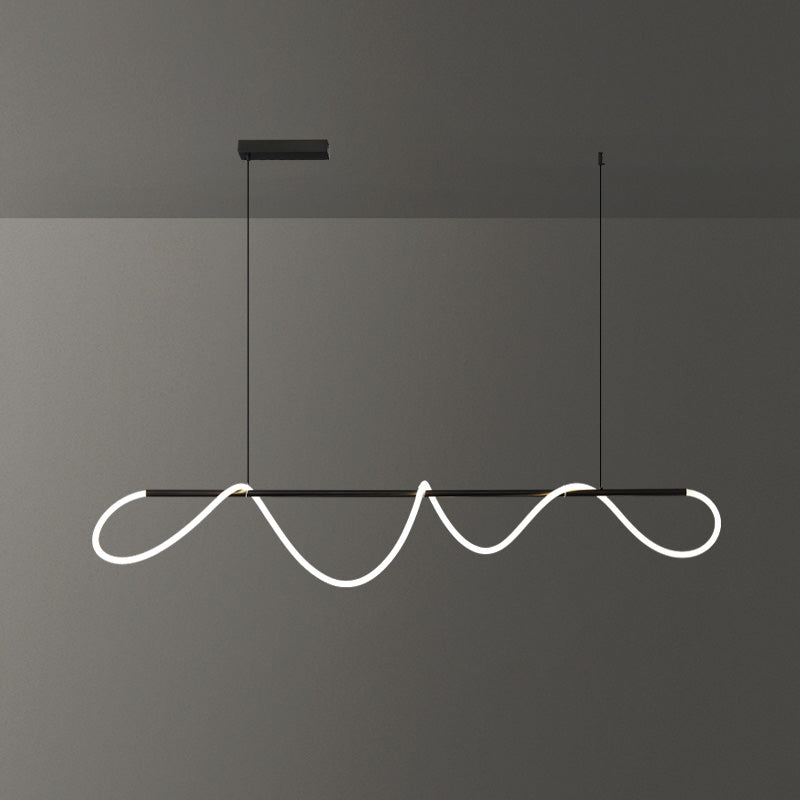 WOMO Brass Linear Led Chandelier-WM2059a