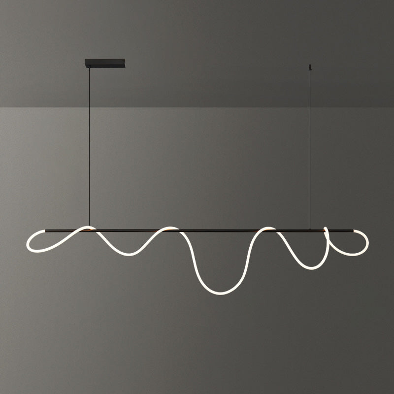 WOMO Brass Linear Led Chandelier-WM2059a