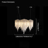 WOMO Fringe Linear Chandelier-WM2089 thumbnail