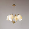 WOMO Mid Century Modern Ceramic Arm Chandelier-WM2121 thumbnail