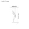 WOMO Raindrop Crystal chandelier-WM2124 thumbnail