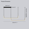 WOMO Tube Linear Pendant Light-WM2001 thumbnail