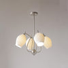 WOMO Mid Century Modern Ceramic Arm Chandelier-WM2121 thumbnail