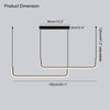 WOMO Tube Linear Pendant Light-WM2001 thumbnail