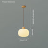 WOMO Ribbed Milk Glass Lantern Pendant Light-WM2115 thumbnail