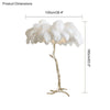 WOMO Feather Palm Tree Floor Lamp-WM7000 thumbnail