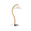 WOMO Pleated Gooseneck Floor Lamp-WM7013 thumbnail