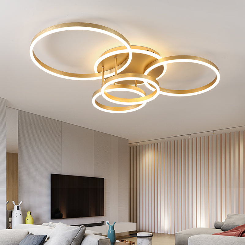 WOMO Circular LED Flush Mount Ceiling Light-WM1032