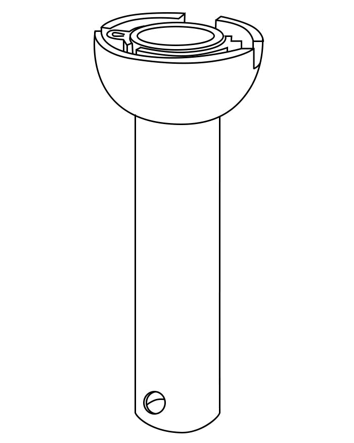 20″ Downrod (11′ Ceiling Height)