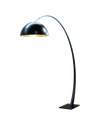 WOMO Dome Arc Floor Lamp over Couch-WM7063 thumbnail