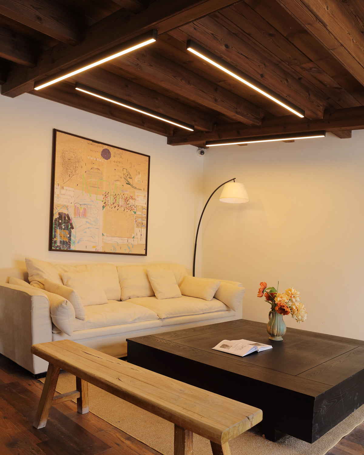 WOMO Dimmable Long Linear Ceiling Light-WM1003
