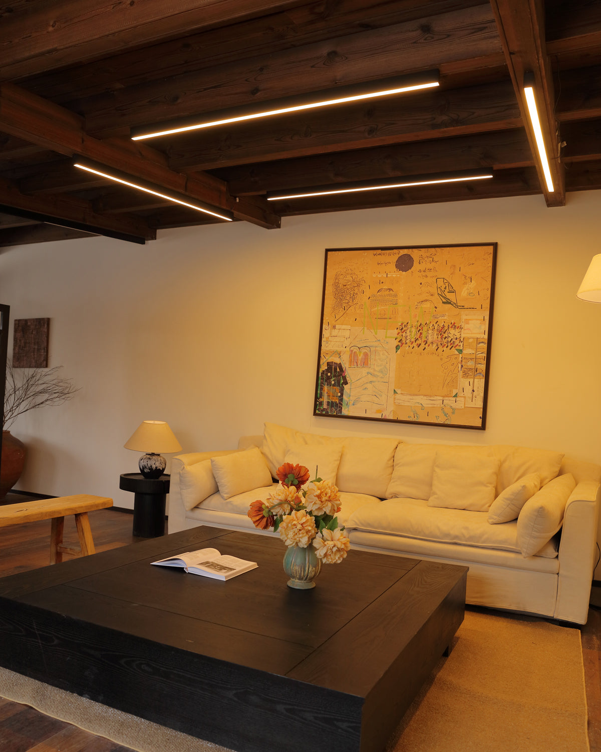 WOMO Dimmable Long Linear Ceiling Light-WM1003
