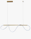 WOMO Rope Led Linear Brass Chandelier-WM2059a thumbnail