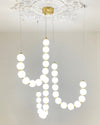 WOMO Pearl Brass Globe Chandelier-WM2102e thumbnail