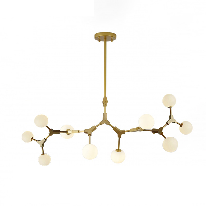WOMO Branching Bubble Frosted Glass Chandelier-WM2514