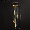 WOMO Raindrop Crystal chandelier-WM2124 thumbnail