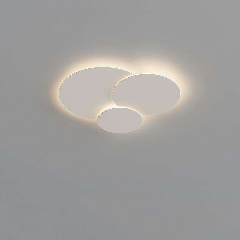 WOMO Round Flat Flush Mount Ceiling Light-WM1085